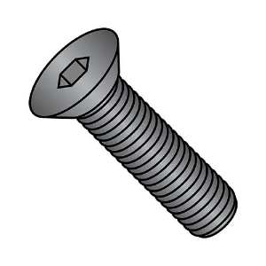 Kanebridge DMFSC.10C037 Socket Cap Screw, Flat Head, Imperial, #10-24, 3/8 in Overall Length, Alloy Steel
