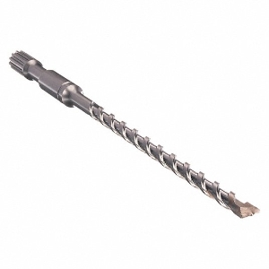 Stanley® Black & Decker Stanley® DW5704 Rotary Drill Bit, 5/8 in Dia, 16 in Overall Length, Carbide Tipped, Bright, 11 in Cutting Depth