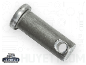 G.L.HUYETT™ Heritage™ CLP-0375-1000/B Clevis Pin, 3/8 in Dia, 1 in Overall Length, Low Carbon Steel, Plain