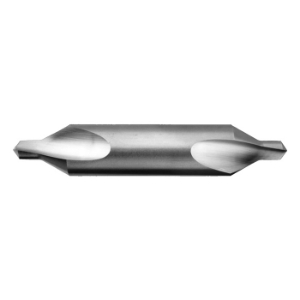 Greenfield Industries Cleveland® C46261 Combined Plain Drill & Countersink, #00 Drill - Wire, 60 deg Included Angle, 118 deg Point, High Speed Steel, Bright